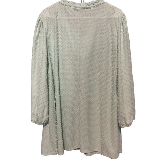 Lane Bryant Size 26/28 Blouse Mint - Picture 4 of 7